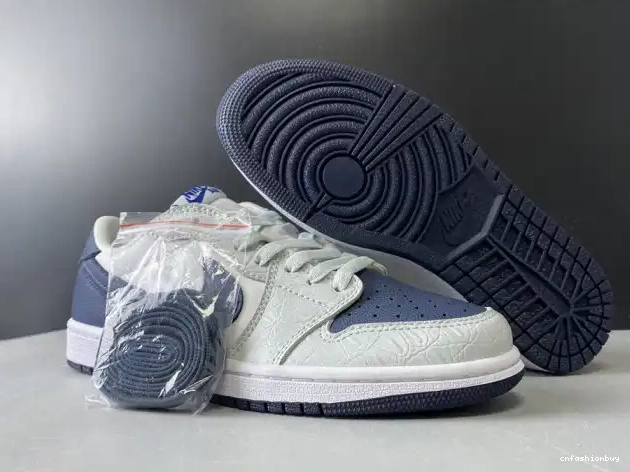 Grey 1 Jordan Blue Navy CW8576-200 Air 0502
